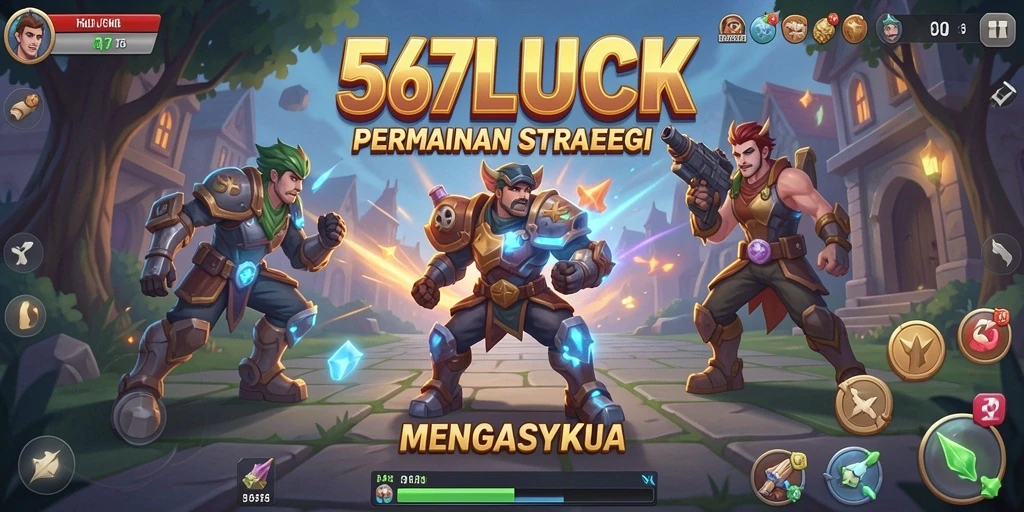 Tampilan gameplay mendebarkan dari 567LUCK dengan strategi mendalam.