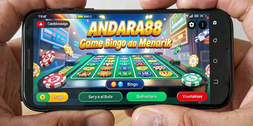Tampilan gameplay menegangkan dan seru dari ANDARA88.