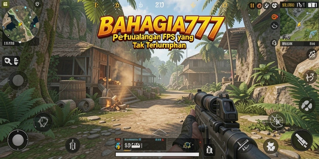 Tampilan menyenangkan dari gameplay intens BAHAGIA777.