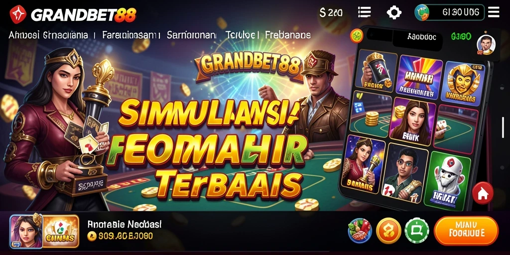 Tangkapan layar gameplay GRANDBET88 yang menarik dan seru.