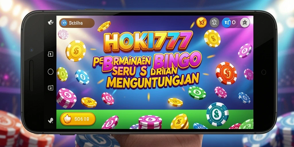 Tampilan permainan Bingo HOKI777 yang menarik dan interaktif.