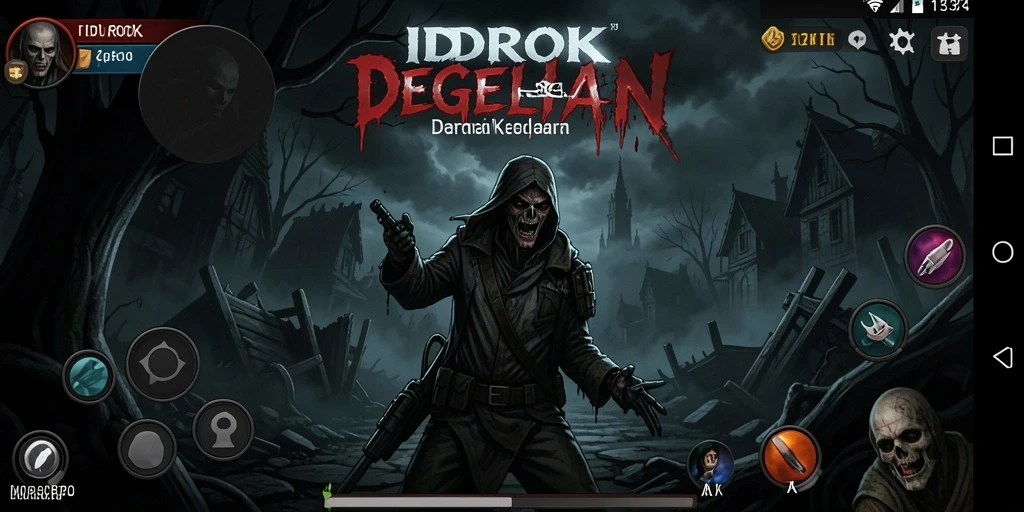 Tangkapan layar gameplay <strong>IDROK</strong> menampilkan suasana mencekam dan menegangkan.