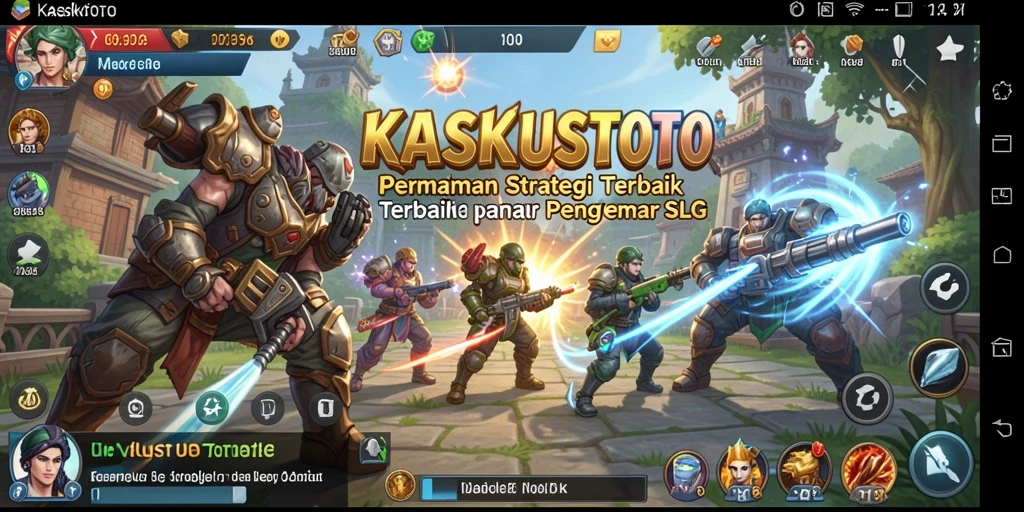Screenshot gameplay KASKUSTOTO menampilkan aksi strategis yang mendebarkan.
