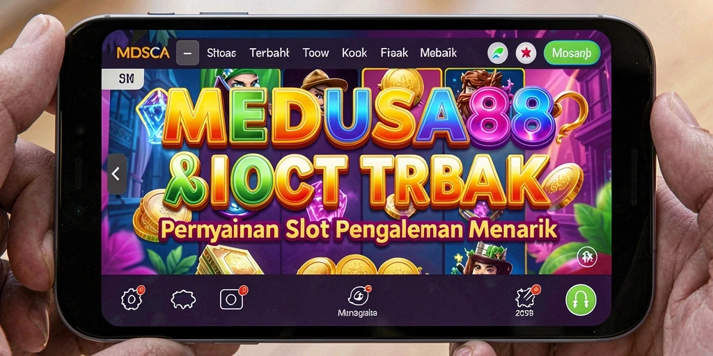 Screenshot permainan Slot MEDUSA88 dengan grafis yang menarik.