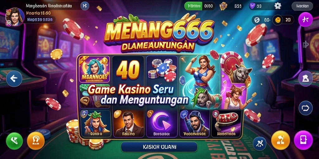 Tampilan gameplay seru dalam MENANG666 dengan grafis yang menarik.