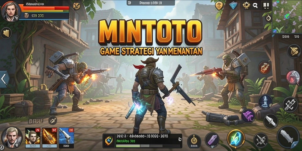 Tampilan gameplay MINTOTO yang menegangkan dan strategis.