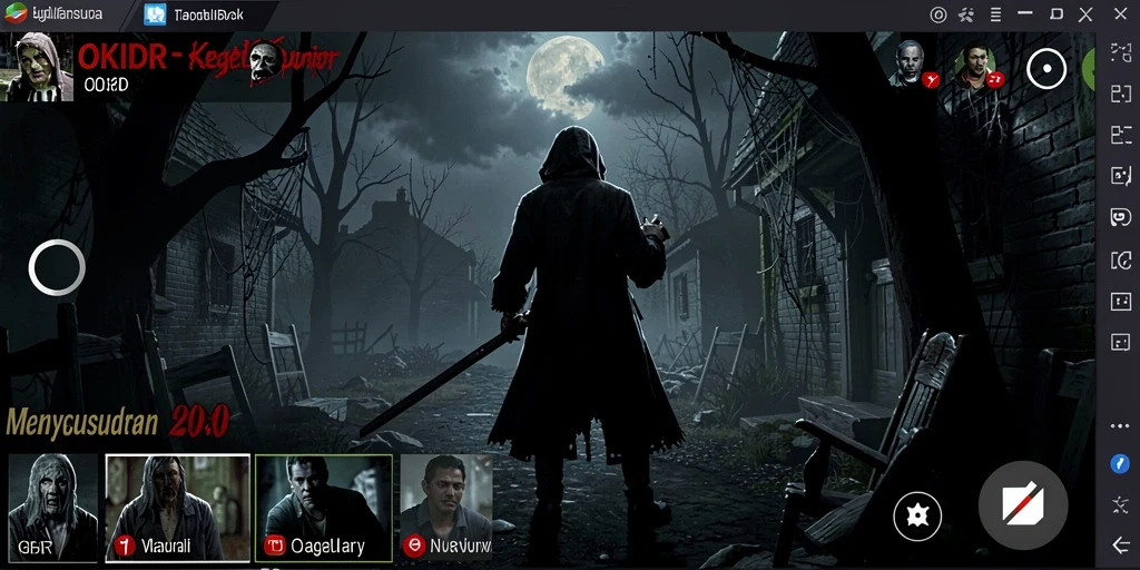 Gameplay menegangkan dengan nuansa Horror yang kental.