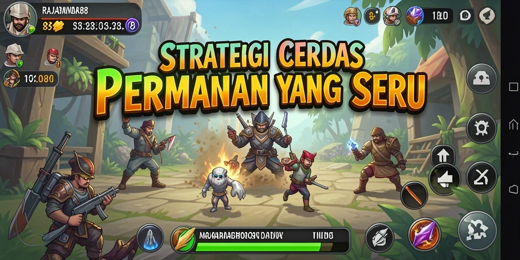 Tampilan gameplay menarik dari RAJABANDAR88 yang menuntut strategi.