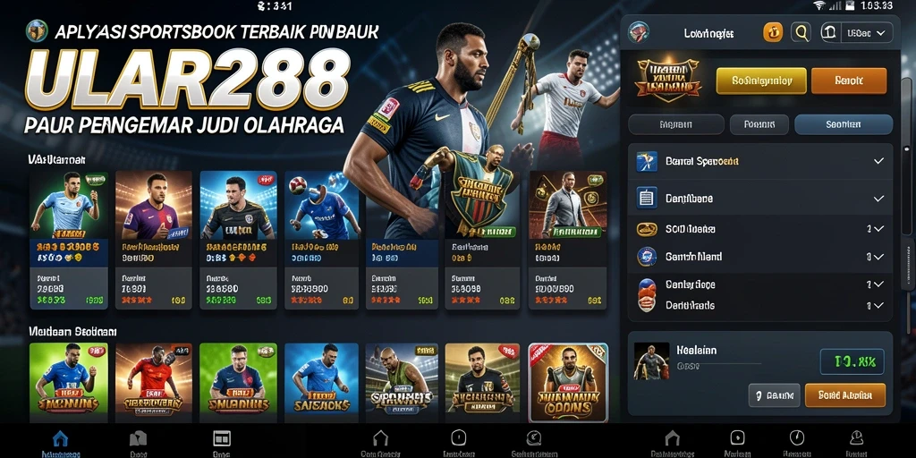 Tampilan screenshot ULAR288 menampilkan gameplay taruhan olahraga yang menarik.