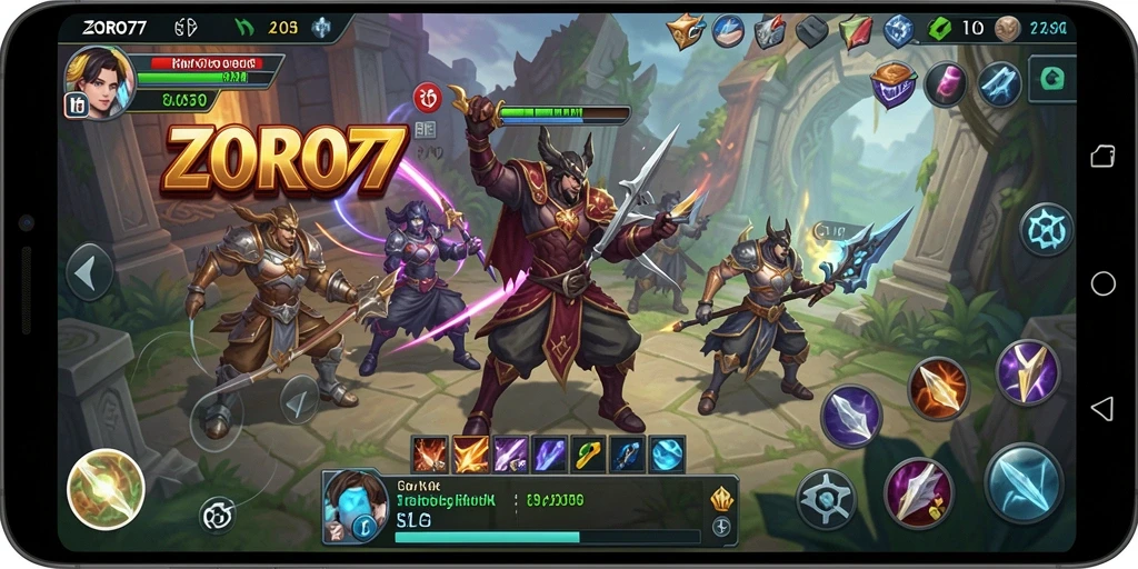 Gameplay mendebarkan di ZORO77 dengan strategi yang intens.
